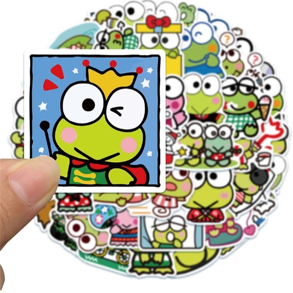 Keroppi Sticker Pack - Multicolor - Picture 5 of 9